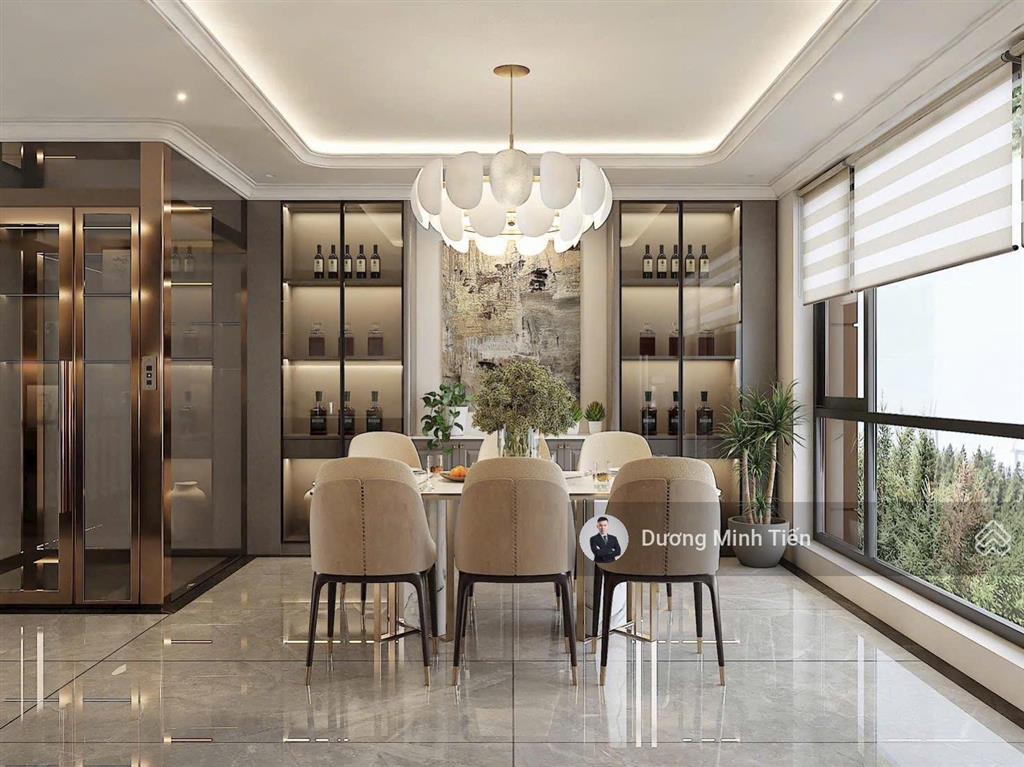 Nhà 5 tầng thang máy khu phân lô 193 văn cao  50m2 ngang 5m  view công viên