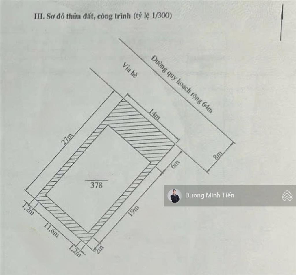 Biệt thự mặt đường lê hồng phong  378m2 ngang 14m  thích hợp vừa ở làm văn phòng