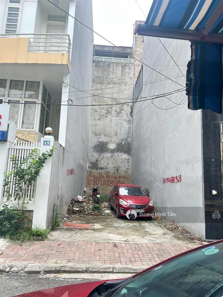 62.79m2 đất khu nhà ở duyên hải 81 nguyễn trãi  ngang 4.55m  đường 9m