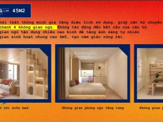 Dòng tiền đều đặn, hiệu quả tốt với căn hộ tối ưu không gian thành 2 tầng 68m2 sun hà nam khác biệt