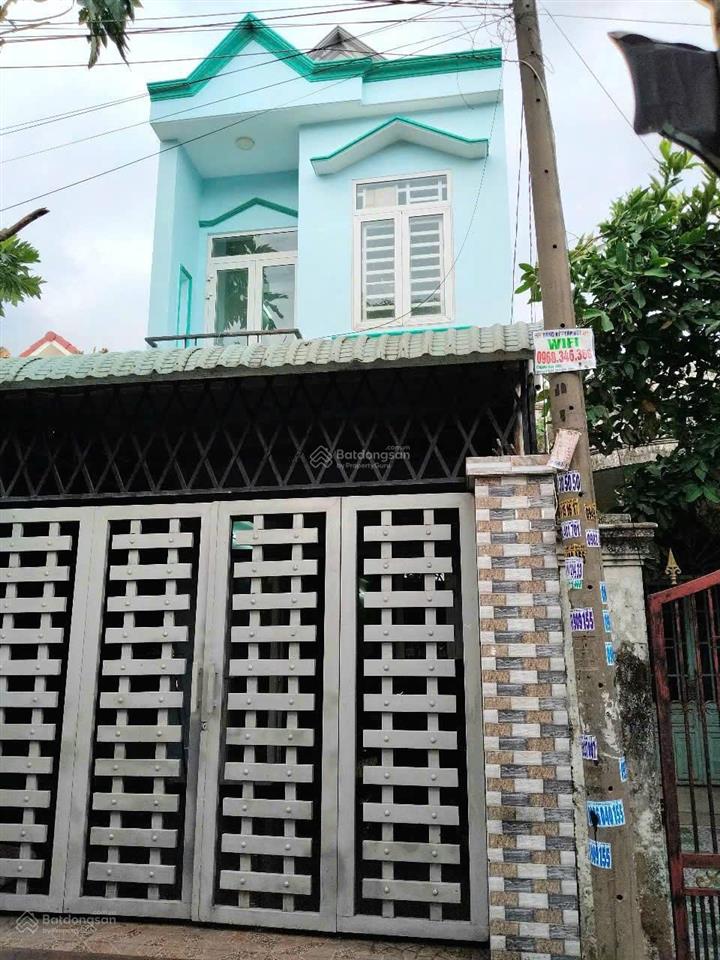 Bán nhà trệt lầu gần chợ, sân vận động dĩ an kdc hiện hữu an ninh