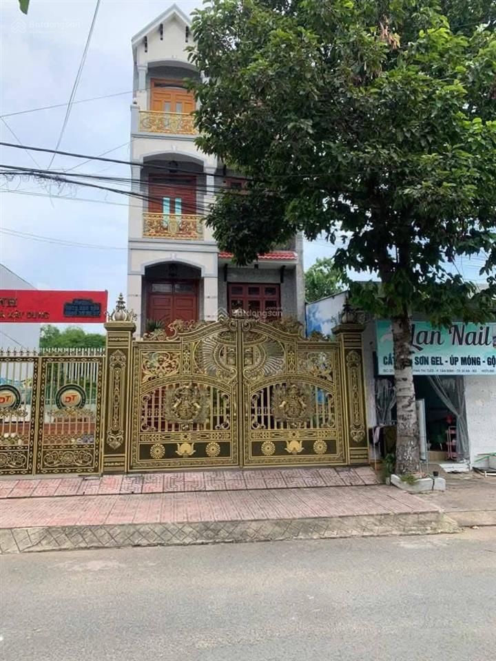 Bán nhà kdc bicosi tân bình dĩ an có hầm để ô tô mặt tiền kinh doanh buôn bán