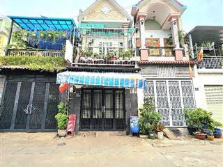 Bán nhà trệt lầu giá rẻ đường xe hơi quay đầu gần chợ tân long, dĩ an