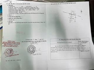 BÁN ĐẤT CÓ NHÀ – 2 BÌA RIÊNG – TP VỊ THANH, HẬU GIANG