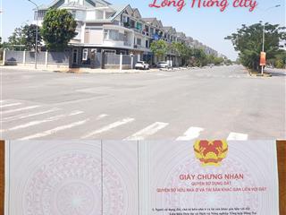 Giảm 100 triệu, giá 2,250 tỷ bán nhanh lô đất dự án long hưng 100m, bao thuế , gần trường học