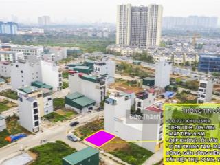 Siêu phẩm 109m2 mặt tiền 9.5m khu dv 25ha, vị trí trung tâm sát công viên, trường học giá siêu tốt