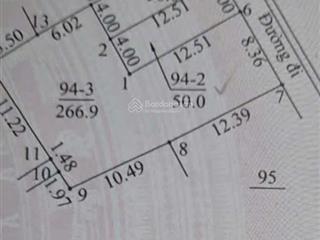 Chính chủ bán 50m2 ô tô đỗ cửa ngay chợ mộc hoàn vân côn hoài đức hà nội, km13 đại lộ thăng long