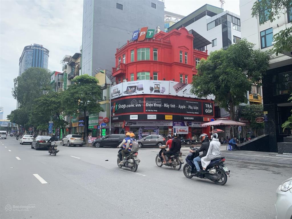 Chính chủ bán gấp 70m2 đất mặt đường trần duy hưng, vỉa hè 6m, xây tòa văn phòng, giá 34 tỷ.