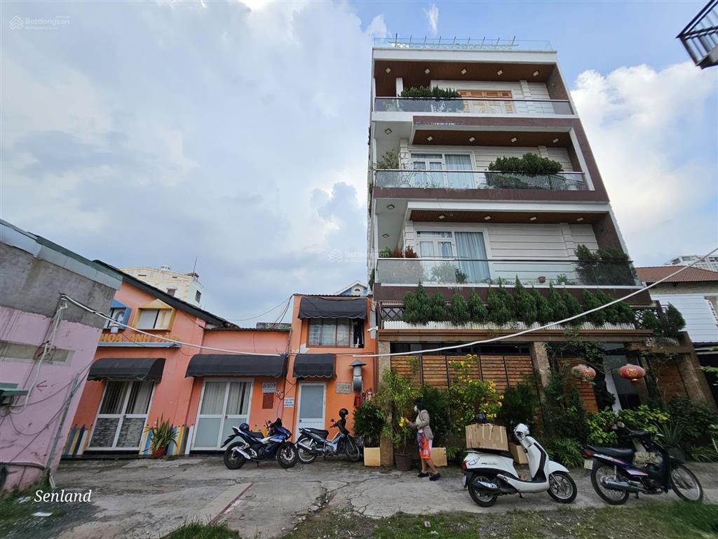 Bán nhà 4 tầng có căn hộ đang có thu nhập, mặt tiền đường nguyễn tuyển phường bình trưng tây quận 2