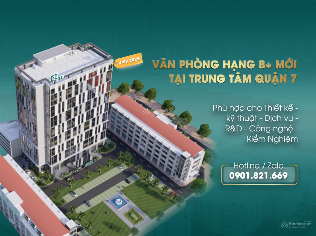 Đặt văn phòng tại khu tân thuận  nguồn nhân lực công nghệ dồi dào lợi thế