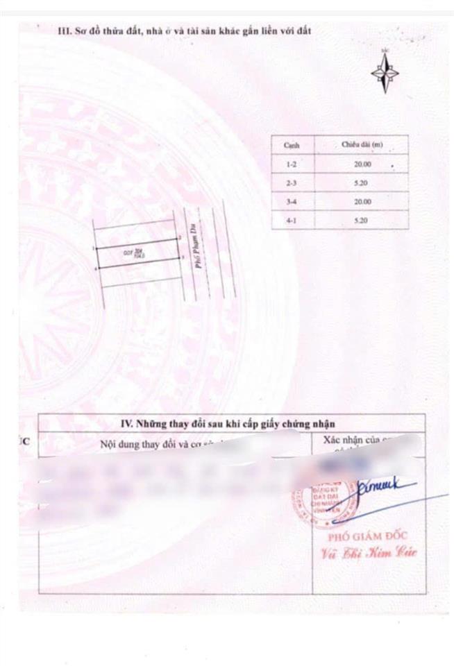 Bán nhà mặt phố phạm du, 7 tỷ xx, 104m2, 4 tầng, liên bảo, vĩnh yên, vĩnh phúc