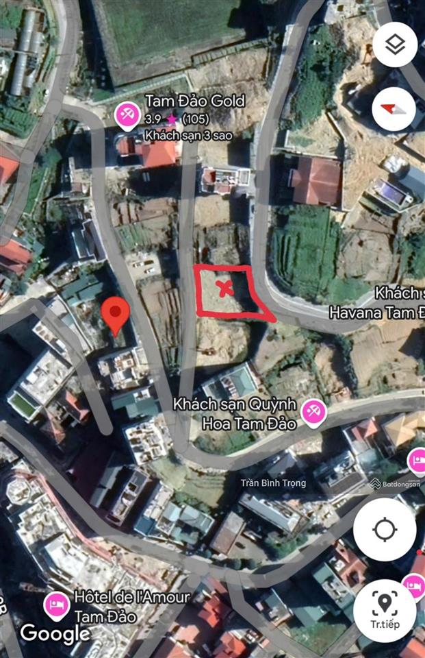 Bán đất nghỉ dưỡng tam đảo, 623m2, 37 tỷ, pháp lý đầy đủ, giá hợp lý