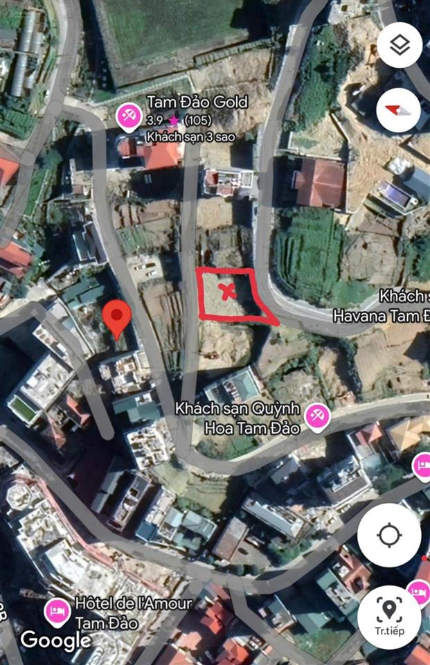 Bán đất nghỉ dưỡng 623m2 x 28m mặt tiền, thị trấn tam đảo, vĩnh phúc, giá 35 tỷ