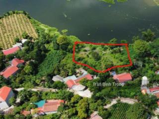 Bán đất tại view hồ vân trục, lập thạch, vĩnh phúc, 6 triệu / m2, 1438 m2, hàng hiếm giá siêu hời