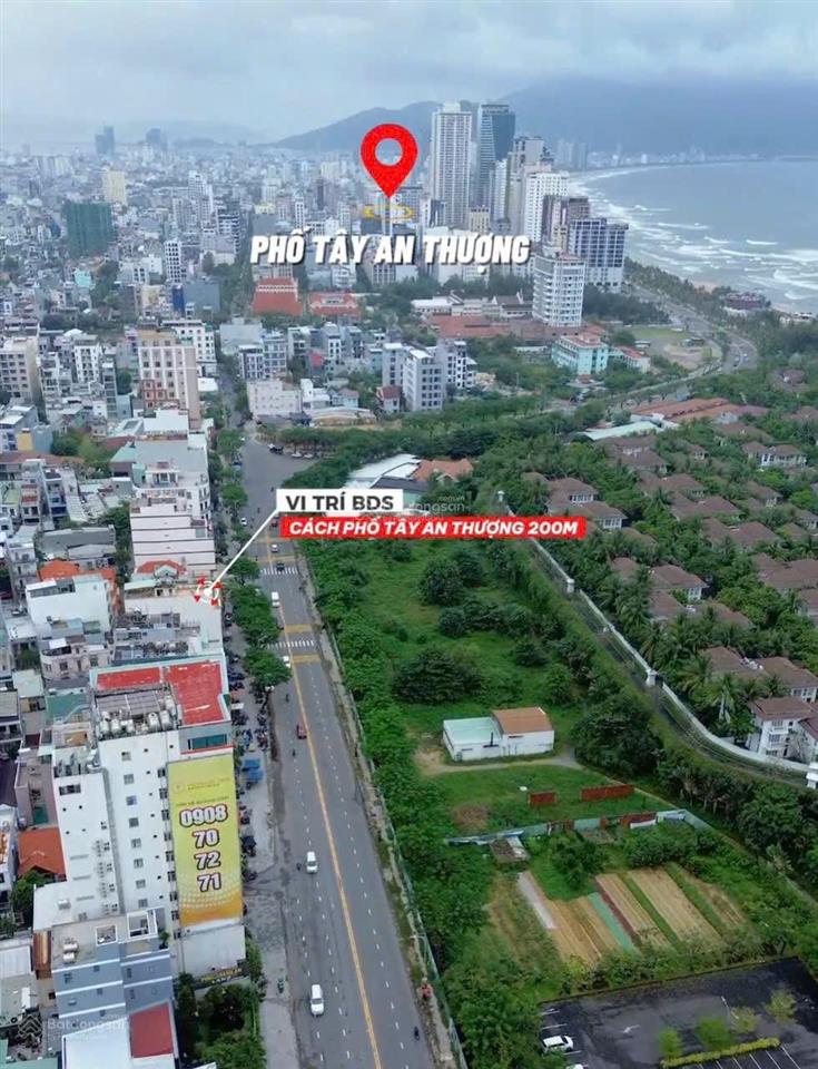 Cắt lỗ duy nhất 1 lô đất mặt biển tỷ đô vip 140m2 mt7m đ.võ nguyên giáp view trực diện biển mỹ khê