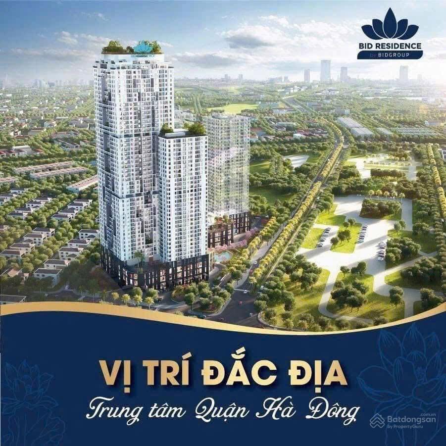 Chuyên bán chung cư bid residence 104 tố hữu q. hà đông quỹ căn đa dạng giá từ 39tr/m2 45tr/m2