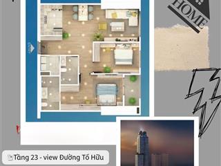 Cc cần bán căn hộ 2pn chung cư bid residence 104 tố hữu rẻ nhất quận hà đông giá 42tr/m2, dt 85m2