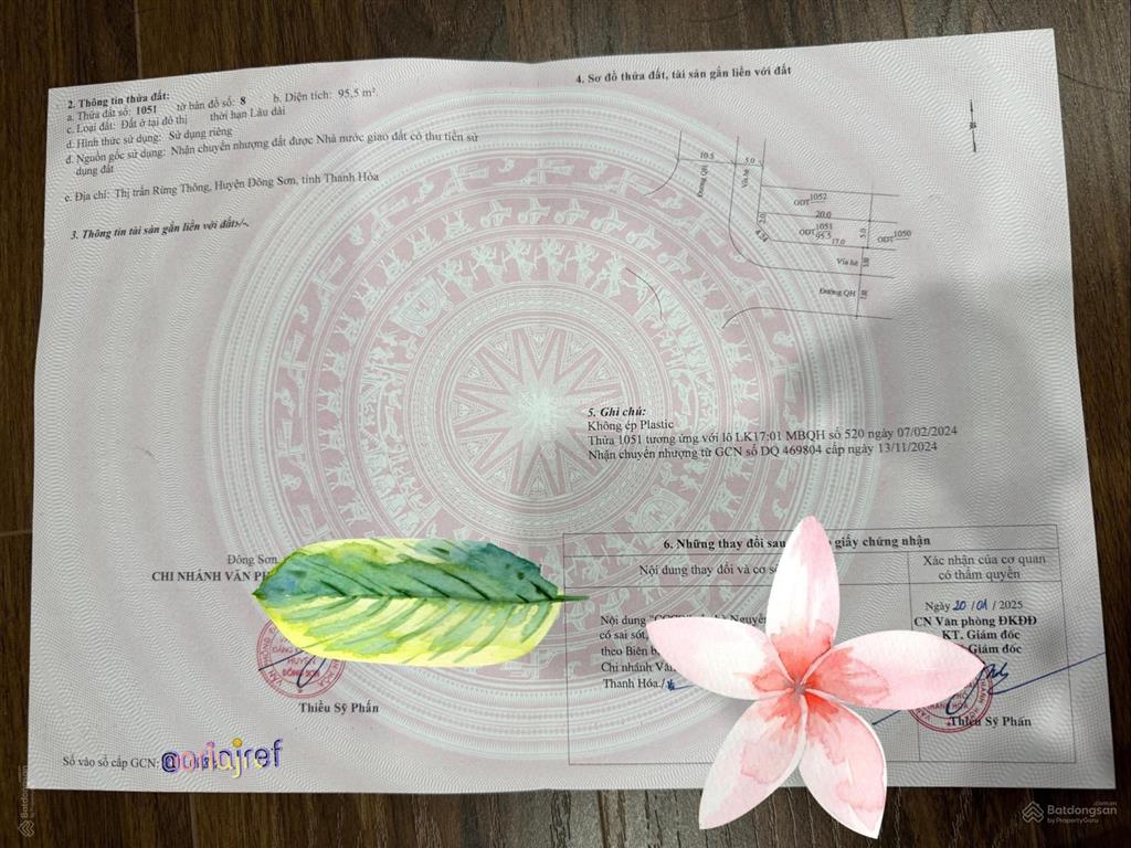 Tôi chính chủ cần bán lô đầu ve lk17  01 giá 2.3 tỷ dự án mb 520 p. rừng thông, tp thanh hoá