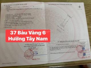 Bán đất mặt tiền bàu vàng 6, đường 7m5