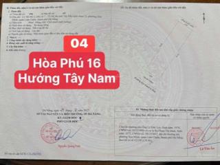 Mặt tiền hoà phú 16, tên củ đường gò nảy 4