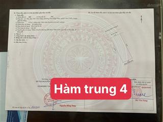 Đất hàm trung 4, diện tích lớn, ngang 7m