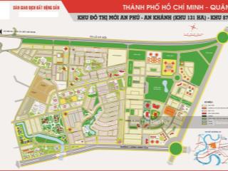 Đất an phú an khánh vip đường lớn 1230m  sổ hồng giá từ 175tr/m² gần công viên, metro an phú