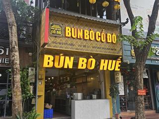 Cho thuê nhà hàng, café, spa, showroom phố hào nam, 80mx3t, mt 4m, 38tr, đống đa, mọi mô hình...