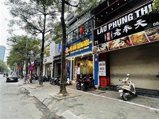 Bán nhà mặt phố vip quận cầu giấy  mp trung hoà  đoạn gần ngã tư  vị trí đẹp xuất sắc  hiếm bán