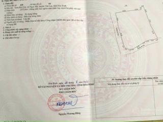 Tìm thấy siêu phẩm 2.573m2 tại ngọc mỹ, tân lạc, hòa bình mà giá có 1tr/m2.  ngay 0989 152 ***