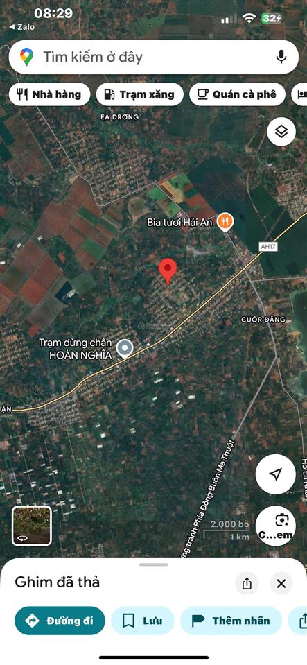 Rẻ hơn thị trường 200 triệu! bán gấp lô đất nông nghiệp sổ đỏ 536.6m2 (cư m'gar)