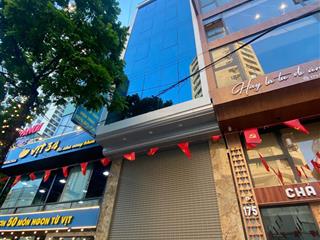 Cho thuê nhà mặt phố nguyễn tuân  thanh xuân. dt 75m, 7 tầng, thông sàn, thang máy, 120 triệu
