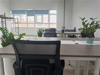 Cho thuê văn phòng làm việc 50m2, 60m2, 70m2 q8 topaz city. ngăn theo nhu cầu