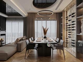 Cho thuê căn hộ d'. le pont d'or  36 hoàng cầu, dt 110m2 3 ngủ đủ đồ giá 18 tr.  0945 894 ***