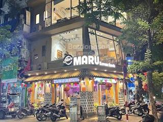 Cho thuê nhà mặt phố chùa láng, mặt tiền 5,5m, diện tích 90m2, 4 tầng
