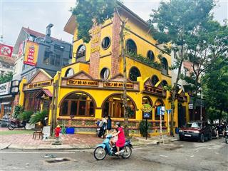 Cho thuê nhà mặt phố phố huỳnh thúc kháng, diện tích 200m2, mặt tiền lô góc 15m view đẹp