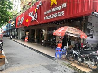 Cho thuê nhà mặt phố giảng võ, diện tích sử dụng 260m2, mặt tiền 7m, view đẹp, giá cực chất