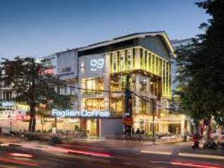 Cho thuê nhà mặt phố huỳnh thúc kháng mặt tiền 14m, diện tích 400m2, 2 tầng, nhiều tiện ích đẹp