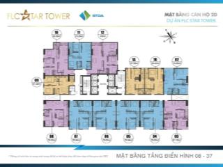 Cho thuê căn hộ chung cư flc quang trung  hà đông. nội thất full đồ