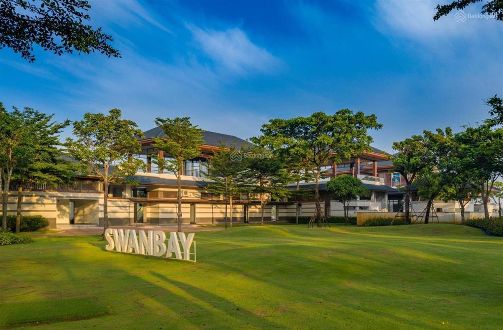 Bán dinh thự swanbay ven sông & công viên, giá tốt nhất thị trường, gần clubhouse hồ bơi siêu đẹp