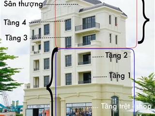 Hot! bán shophouse swanbay zone 6 vị trí rất đẹp, đối diện trường singapore, gầnclubhouse hồ bơi