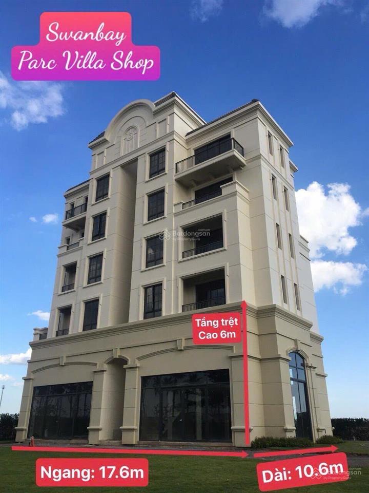 Hot! bán shophouse swanbay zone 6 vị trí rất đẹp, gần clubhouse và công viên 22ha, giá tốt nhất