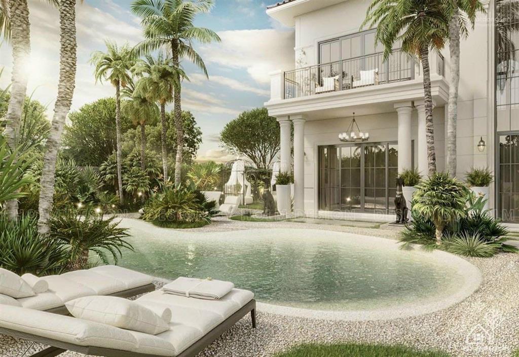Hot! bán dinh thự swanbay zone 4 view sông & công viên nổi bật dự án, gần khu clubhouse hồ bơi