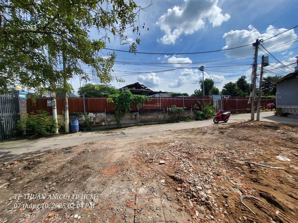 Góc 2 mặt tiền 10x14.5m full thổ cư đường xe tải gần ql13, cạnh vsip 1, kcx, linh trung 2