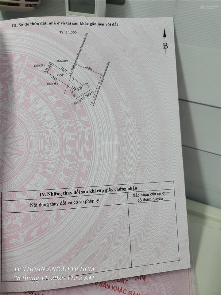 Chính chủ bán đất lái thiêu kề lotte, ql13 đường xe tải thông