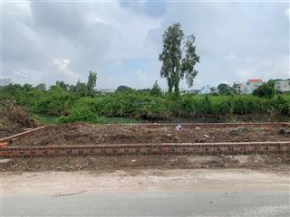 Cần bán nền (10x24,5m) full thổ view sông đường 10m sổ riêng cách ql 13 700m mặt tiền kinh doanh