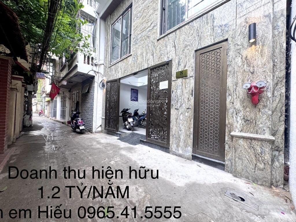 Nhà xây mới 85m2 gần phố minh khaidoanh thu 1.2ty/nam tổng 18pkk oto cách 10m thoáng sáng mát