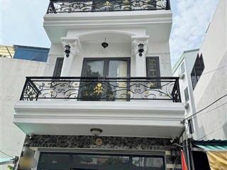 Cho thuê nhà 1 trệt 2 lầu sân thượng 4pn 5wc 4,5x12m hẻm xe hơi huỳnh tấn phát  phú thuận