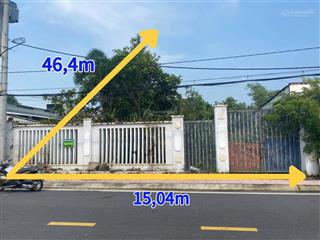 Bán 710m2 đất mặt tiền nguyễn thị rư, tt củ chi 15,182ty