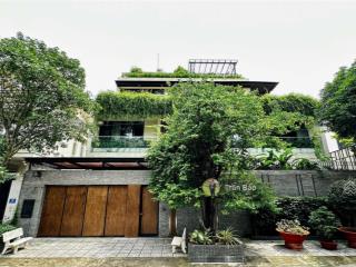 Tài sản định danh. biệt thự vip khu compound mt xuân thủy, thảo điền, q2. 19x17m cn268m. giá 88 tỷ