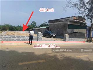 Bán gấp lô hoa hậu hơn 400m2 mặt đường đồng bèn, đông xuân, quốc oai